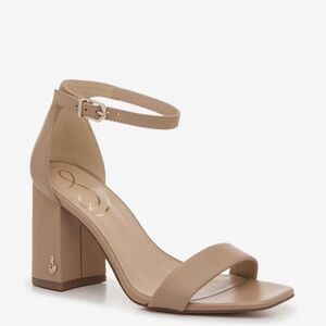 Sam Edelman Daniella Tan Block Heel Sandals 8.5